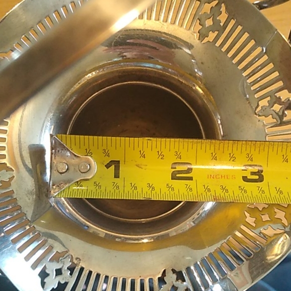 ANTIQUE  Brides Basket  1900's Silverplate  RARE - Picture 11 of 15